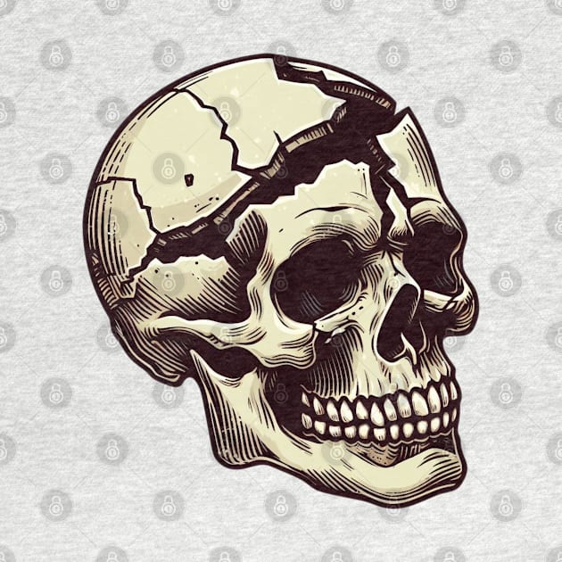 Skull Chiropractic Surgeon by Japanese Fever